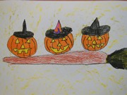 Práce dětí z MŠ Vlkava